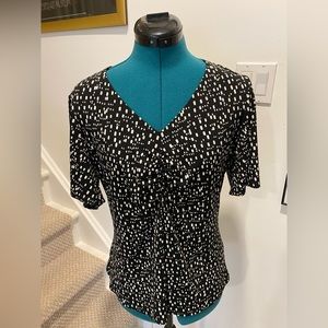 Polka dot blouse